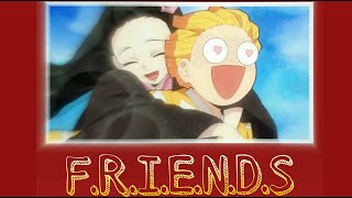Zenitsu x Nezuko || Friends [Amv/edit] kinemaster.