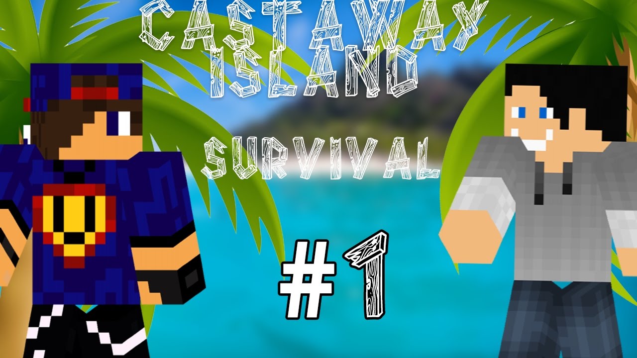Minecraft: Castaway Island Survival #1: Początek! w/ Gamerspace - YouTube