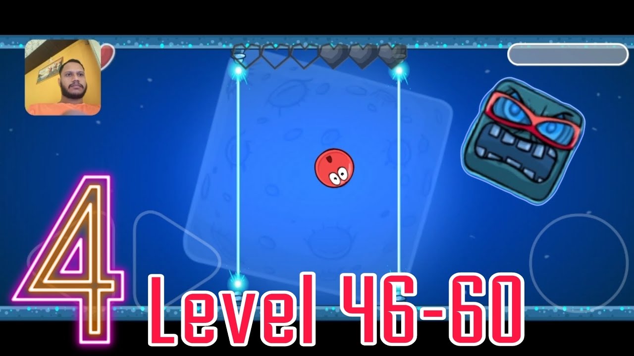 Red Ball 4 Battle For The Moon, уровень 46–60, босс 4