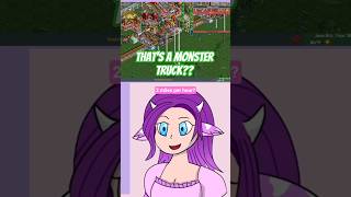 [RollerCoaster Tycoon 2] Monster trucks are... super slow? | #pavthemoocow on #Twitch  #openrct2