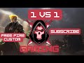 Free fire custom challenge 1 Vs 1