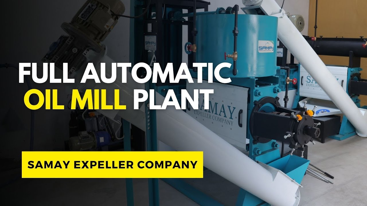 FULLY AUTOMATIC OIL MILL PLANT