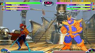 MARVEL VS CAPCOM 2 : New Age of Heroes PS2 Gameplay HD (PCSX2)