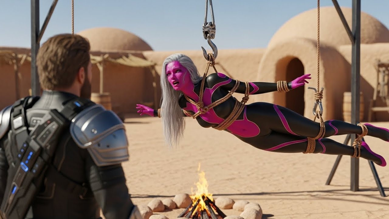 Её Привязали Над Пламенем—Пока Не Появился Человек-Герой | HFY | Научная Фантастика