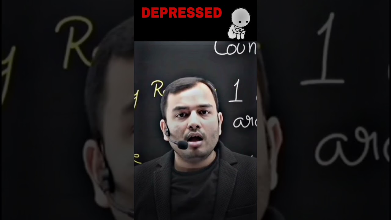 DEPRESSED? 😔 | Alakh Sir Motivation | Depression | PhysicsWallah 