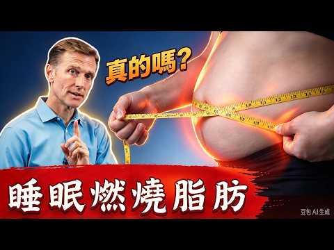 睡眠燃燒腹部脂肪8秘訣,柏格醫生(Dr Berg)