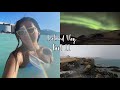 Iceland Travel Vlog Part 2 🦭: blue lagoon, northern lights, northwest region, etc. *crazy weather*