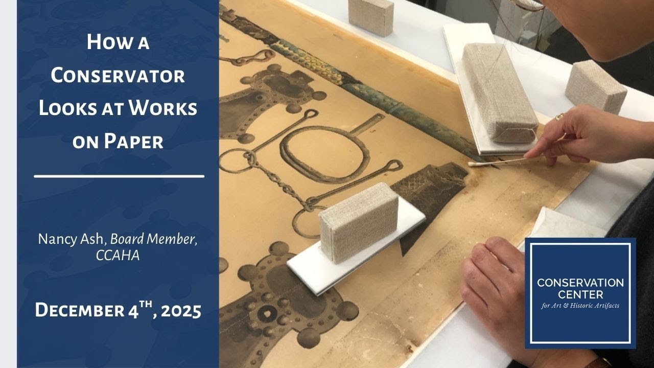 Как реставратор оценивает работы на бумаге