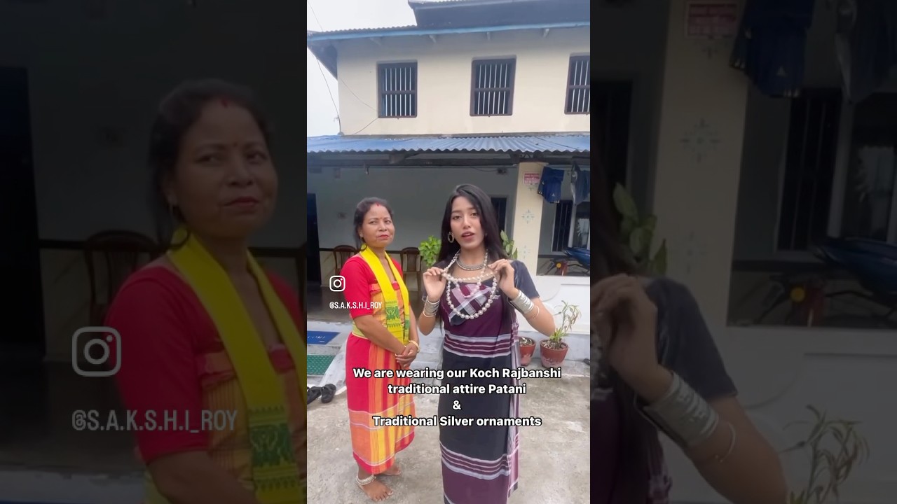 Koch Rajbongshi Traditional Ornaments | By Sakshi Roy at Nepal 🇳🇵