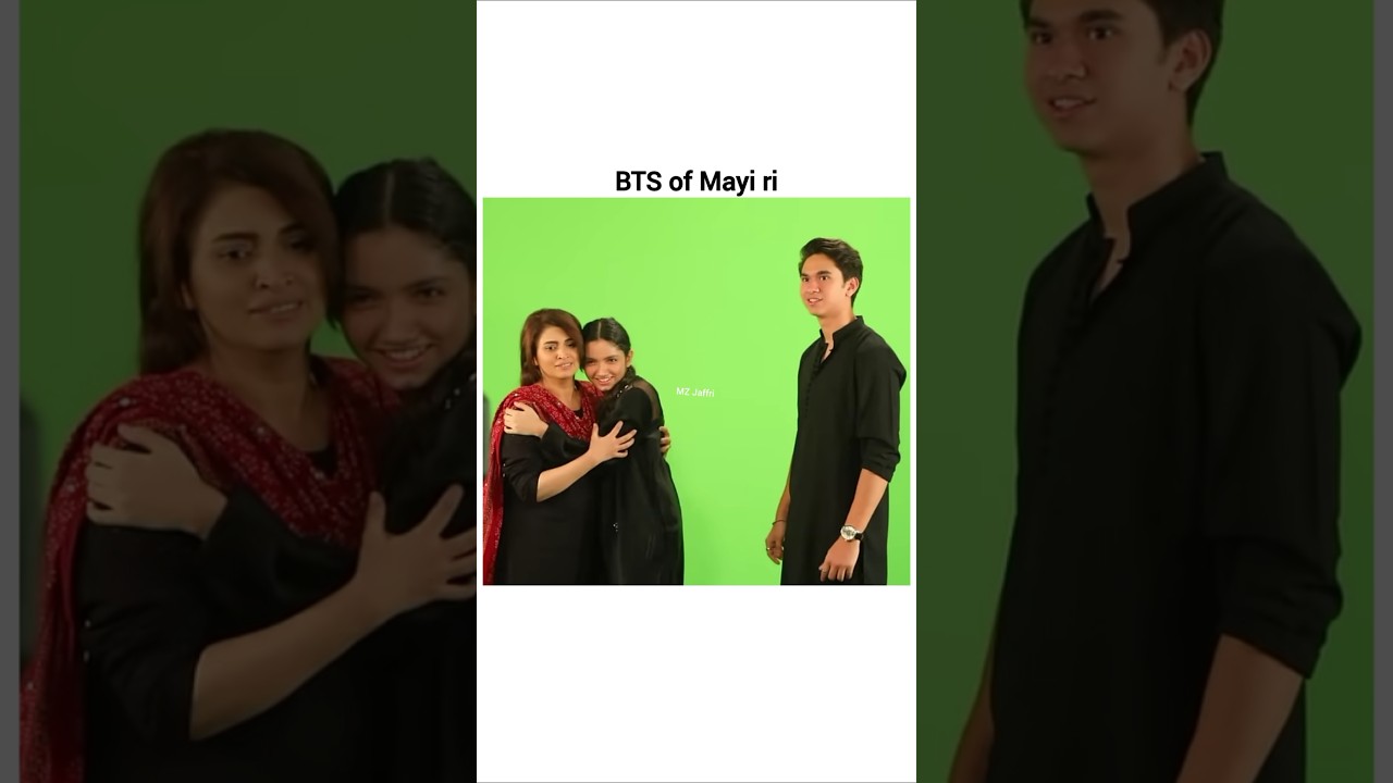 behind the scenes of Mayi drama 