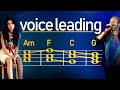 How to voice lead a chord progression