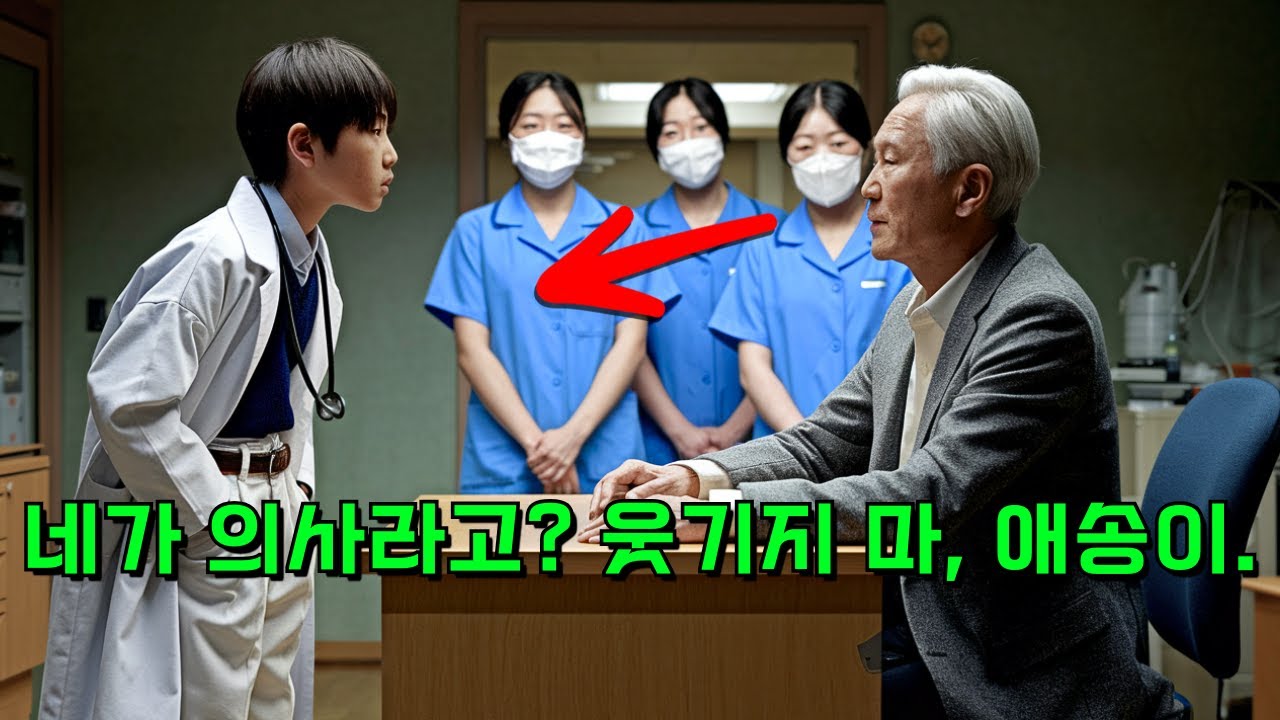 한 천재 소년이 수석 의사에게 모욕당했지만, 결국 수술실에서 그를 필요로 하게 되자 그의 천재성이 증명되었다