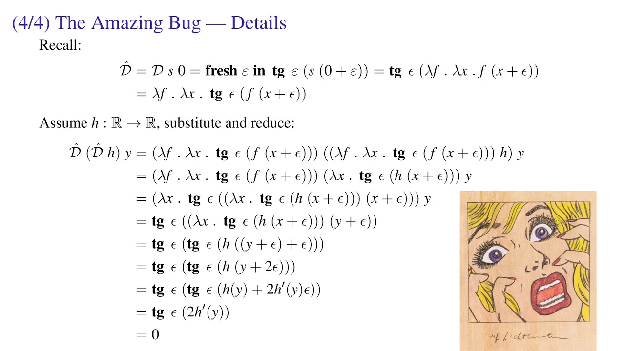 Perturbation confusion in forward automatic differentiation of higher-order functions (ICFP 2020)