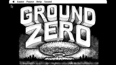 Ground Zero - An excellent Missile Command clone for the Mac (Best of the Mac)