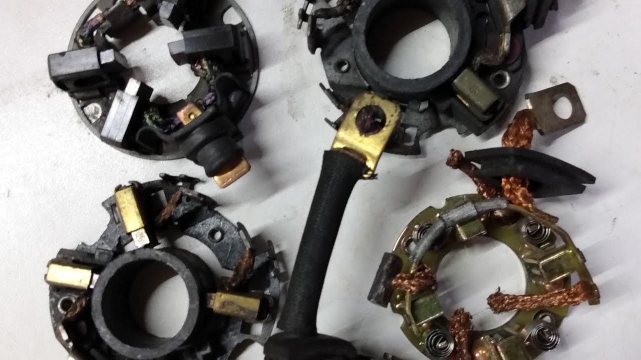 como montar porta escovas de partida,  porta escova fácil de  montar