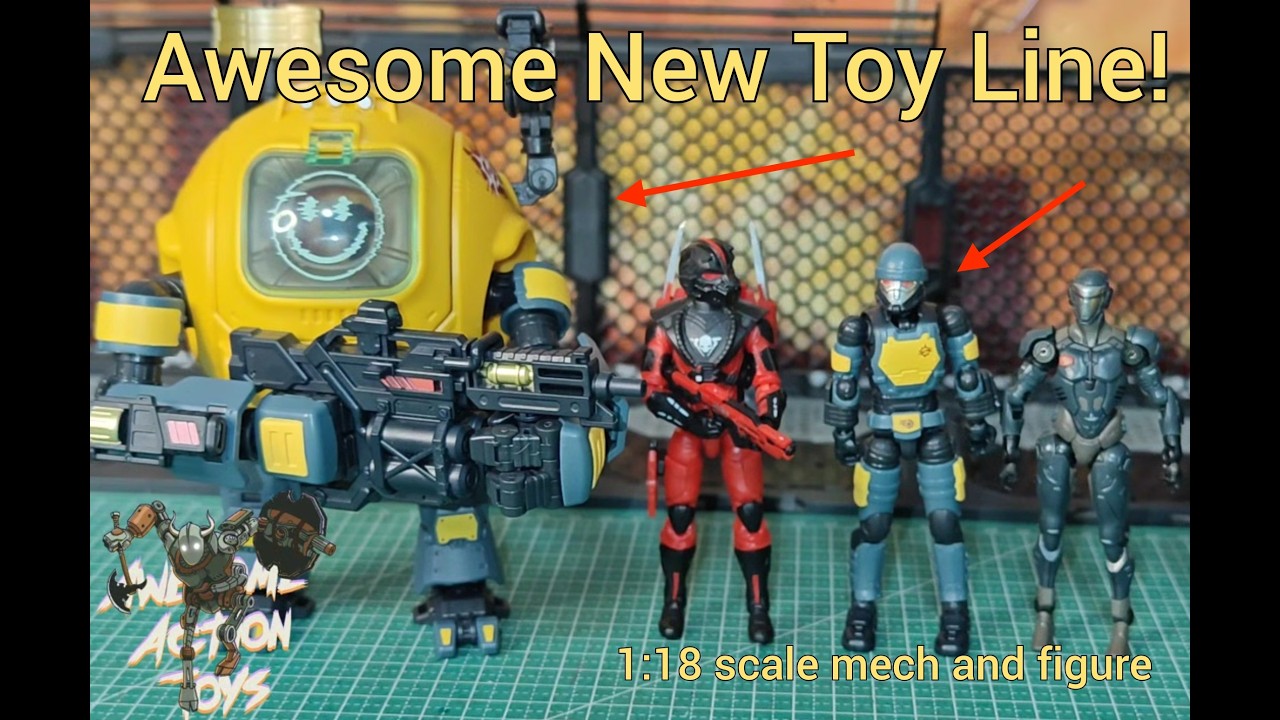 Бронефибровый модуль интеграции водителя - DIMS-00, масштаб 1:18, фигурка и робот. Фантастика!