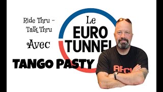 Uk To France Channel Tunnel. Le Shuttle Motorcycle Check In, Boarding And Exit