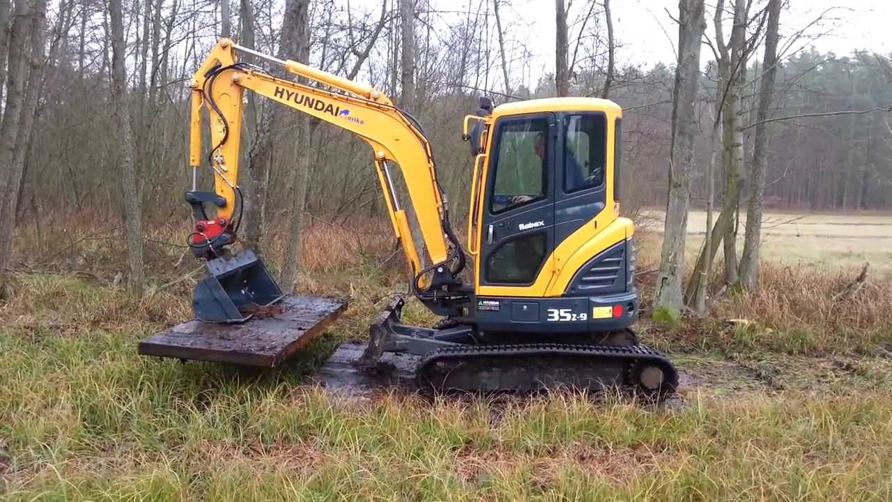 Grundräumung im Bruch