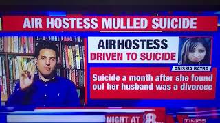 Ishkaran Bhandari speaks to Times Now about Anissia Batra's suspicious death. See for yourself