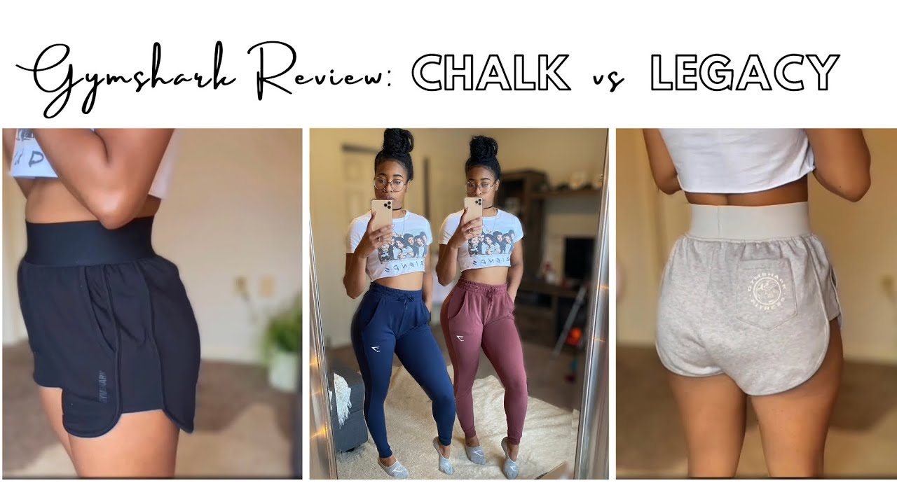 GYMSHARK REVIEW: GYMSHARK CHALK SHORTS + PIPPA JOGGERS TRY ON