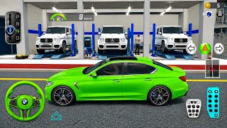 NEW BMW EV & Mercedes G-Wagon Auto Repair Shop 😱🚗 | Police Car 🚓 vs Ambulance 🚑 | 3D Driving Class  screenshot 1