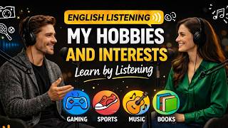 English Listening Practice | My Hobbies and Interests | Improve Your English | Learn English Fast
