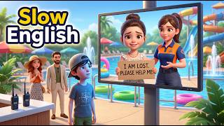 One minute was all it took -  Where did she go? 😱 | Slow English (Level A2)