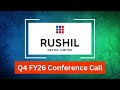 Rushil Decor Q4 FY26 Concall: Management on Furniture Demand, Margins and FY27 Strategy