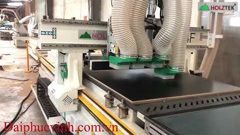 MÁY CNC ROUTER 4 ĐẦU TẢI NẶNG PRO-R4F | CNC NESTING HOLZTEK