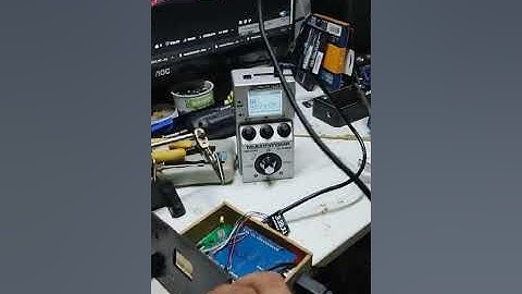 Arduino Midi just a simple Patch Up/Down +Time with Zoom MS50G