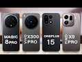 OnePlus 15 Vs Oppo Find X9 Pro Vs Vivo X300 Pro Vs Honor Magic 8 Pro 
