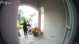 Catching a Bat Ends in Backwards Tumble || ViralHog