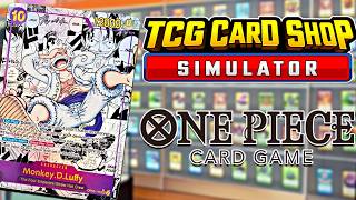 I Opened a One Piece TCG Store! - TCG Card Shop Simulator with Mods