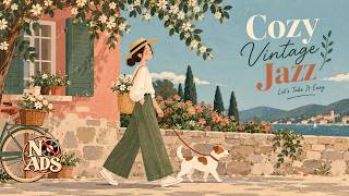 SLOW MORNING JAZZ ☕ 1940s｜朝日を浴びてくつろぐ、やさしいスロージャズBGM