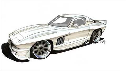 Introduction to Photoshop Car Rendering Video Program | Download FREE Now | how-to-draw-cars.com