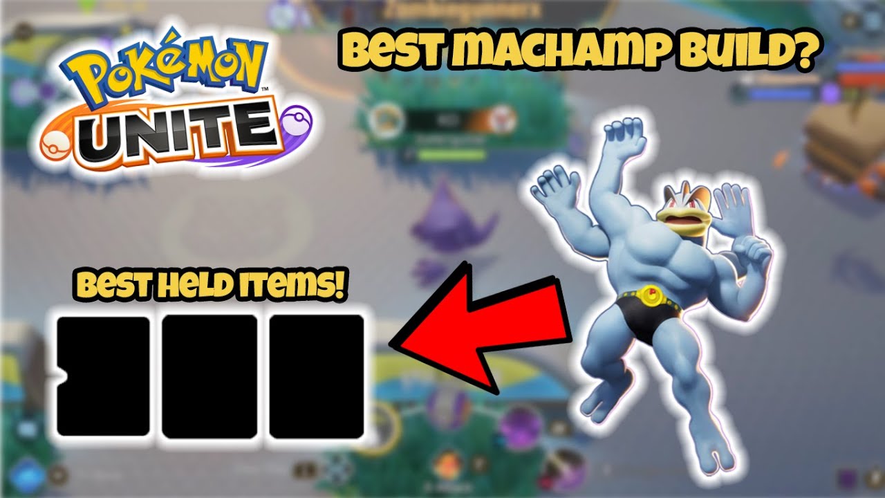 THE BEST MACHAMP SETUP? BEST ALL ROUNDER? Tips For Machamp  (Pokémon Unite)