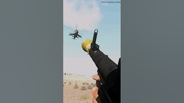 RPG 7 Vs Russian Mi 24 Helicopter. Arma 3 RPG Expert. #arma3 #gaming