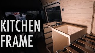 Easy Kitchen Frame for your Van (van build)