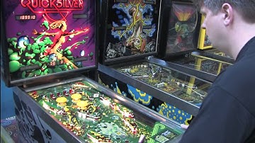 Classic Game Room   QUICKSILVER pinball machine review