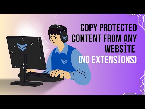 New Easy Step Copy Paste From Websites That Don't Allow It