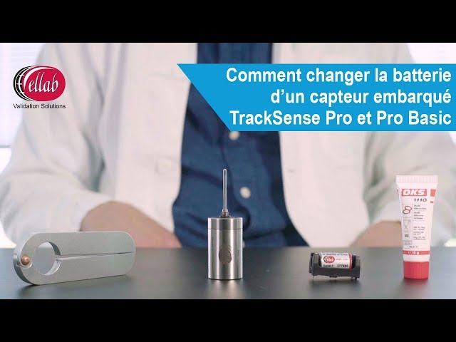 Changer la batterie d’un capteur embarqué TrackSense Pro et Pro Basic