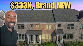 FULL TOUR: New Mansfield Texas Townhome $333,000 | What You Get
