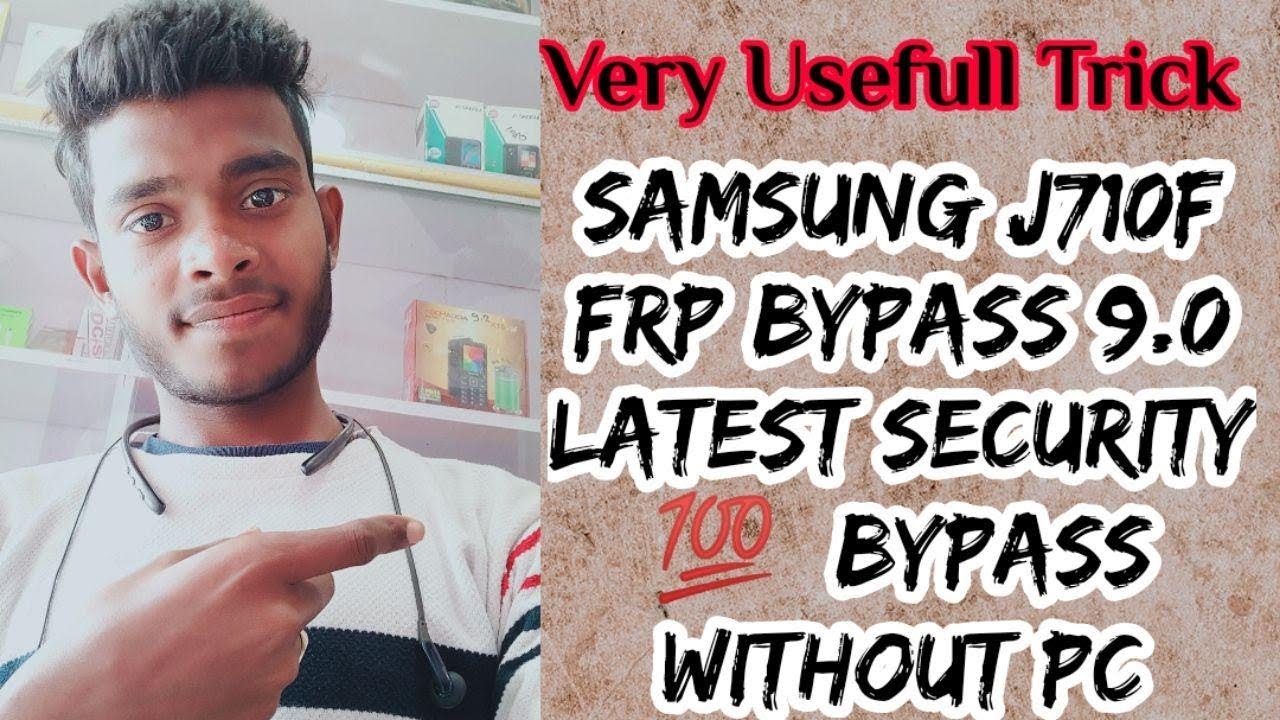 SAMSUSNG J76 J710 U6 FRP BYPASS TALKBACK,HUSH SMS ,NOT WORKING NEW