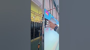 The LED display module fits perfectly after installation. #eagerled #leddisplay #shorts #ledwall