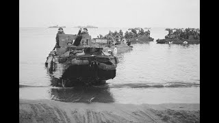 The Anzio landings on 22 January 1944 , expansion of the bridgehead and the first counterattacks.