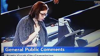 Battle Creek City Commission|Citizen Journalists 1st Amendment Rights Violated. Journo Silenced