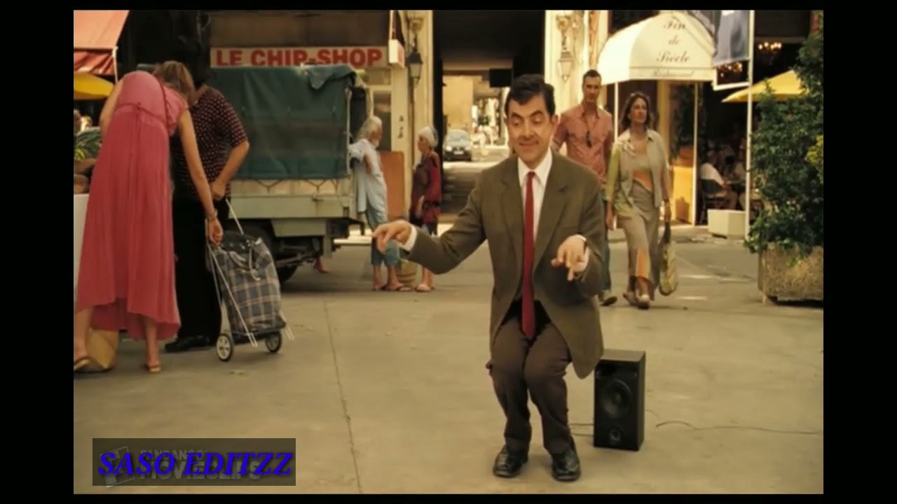 MR BEAN DANCE IN KIM KIM SONG. MR BEAN TROLL.
