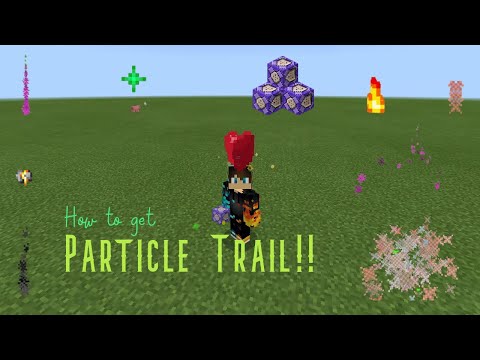 How To Get a Particle Trail? | Command Classroom: Pt1 | Minecraft Bedrock/Pocket Edition!