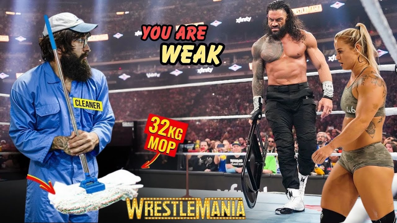 BODYBUILDER'S SMILES At ANATOLY & Then He Pulls His 32KG MOP!!! | Anatoly Gym Pranks 💪🧹