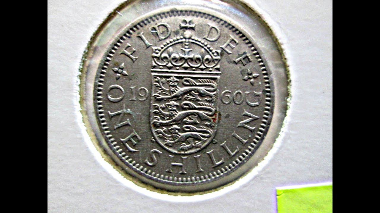 Великобритания, 1 шиллинг, 1960